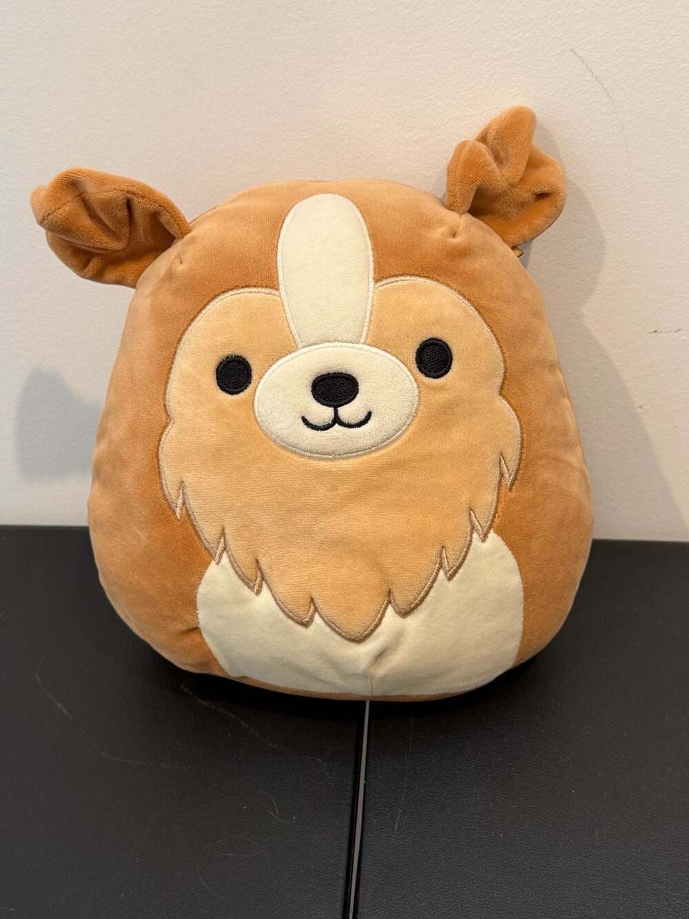Squishmallows 11-inch Andres the Sheltie Dog Plush